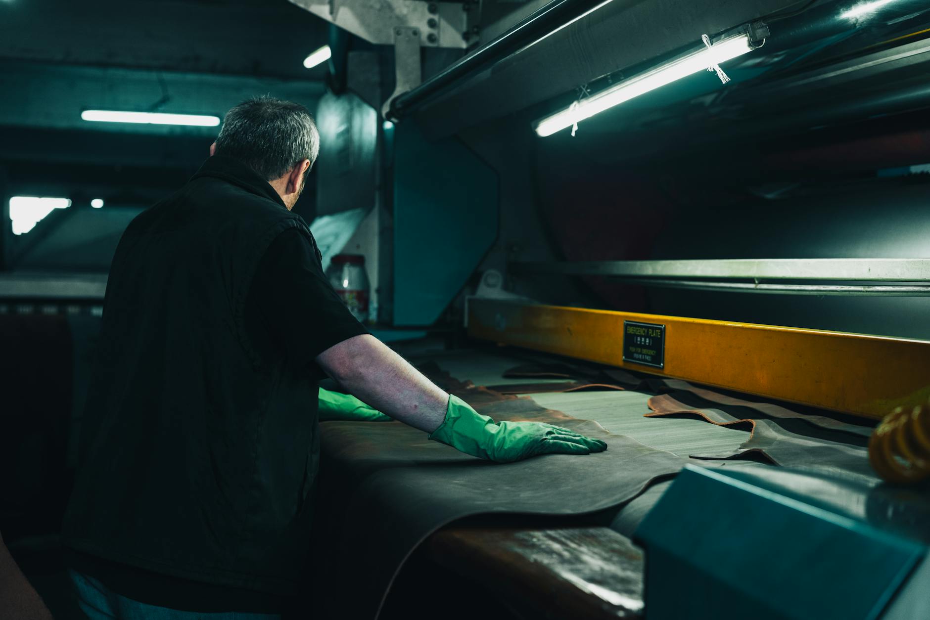 Detailansicht: Lederfabrik Unglück