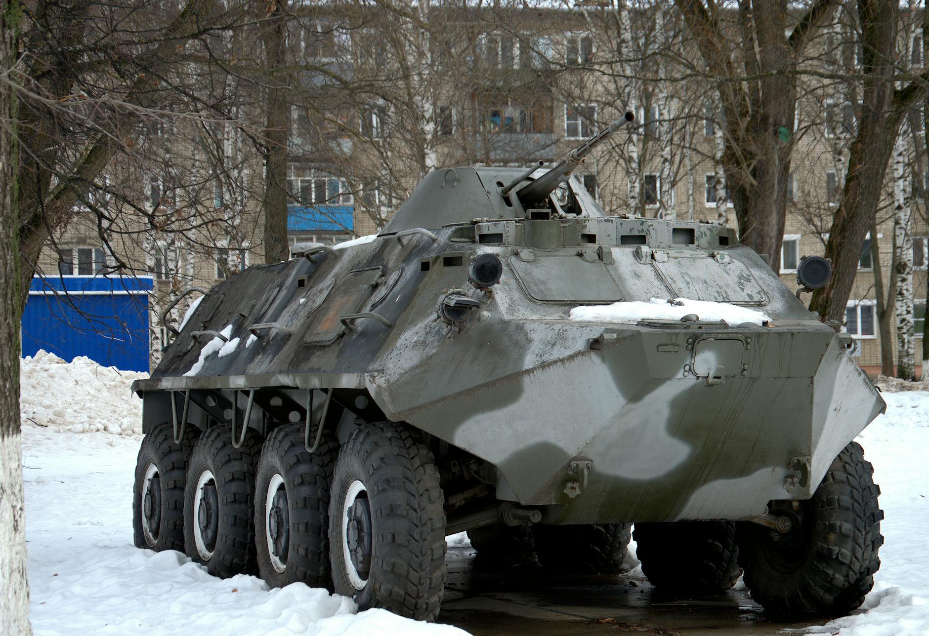 Detailansicht: Russische Armee Schwäche