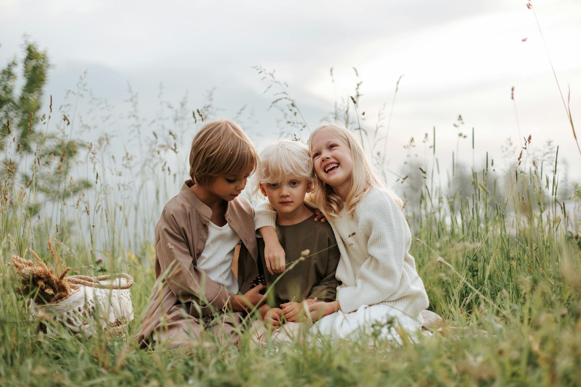 Illustration zu Sandmuschel Kinder