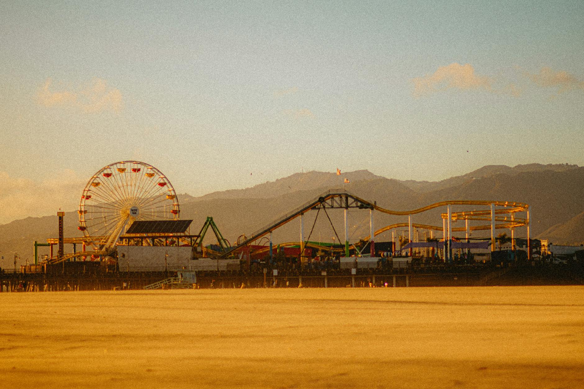Illustration zu Santa Monica Pier
