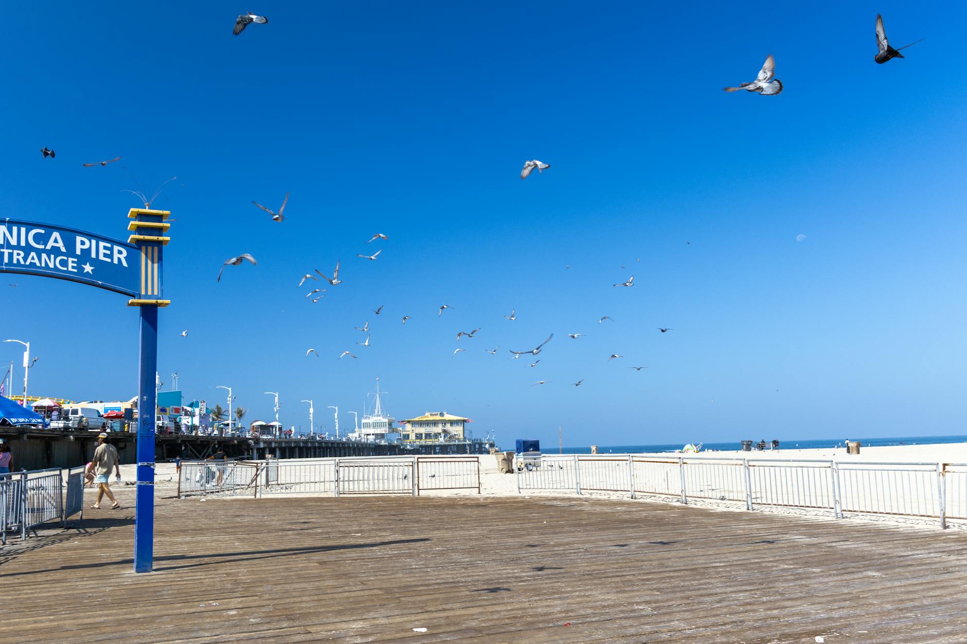 Detailansicht: Santa Monica Pier