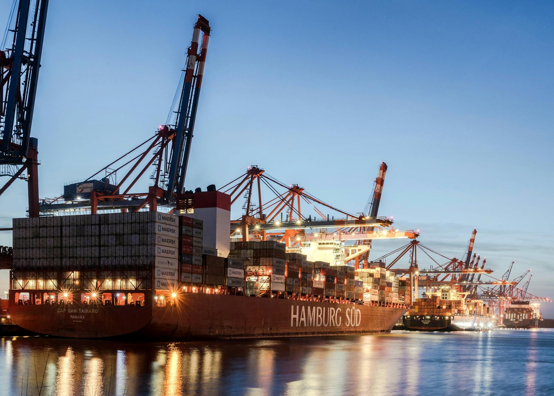 Schiffsbrand Hamburg Detailansicht: Schiffsbrand Hamburg