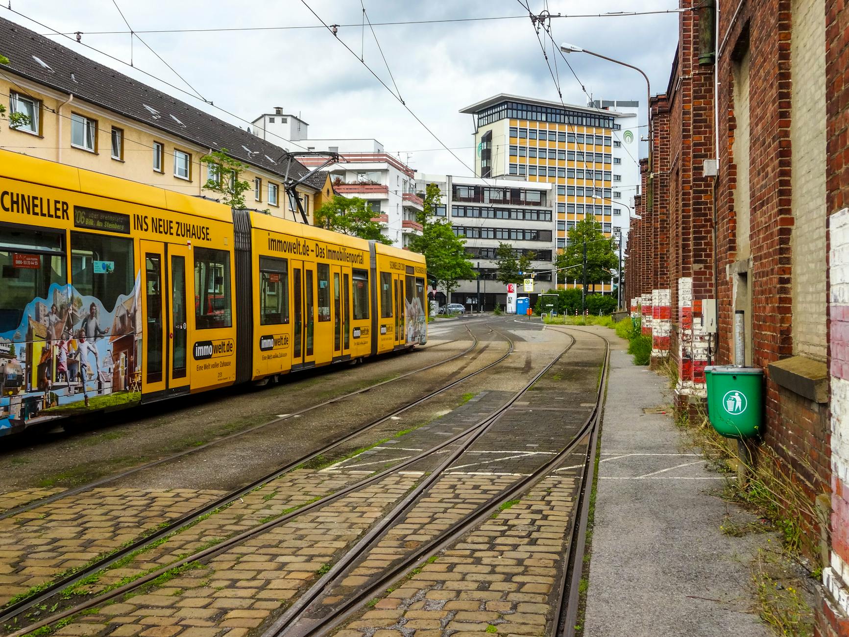 Detailansicht: Straßenbahn