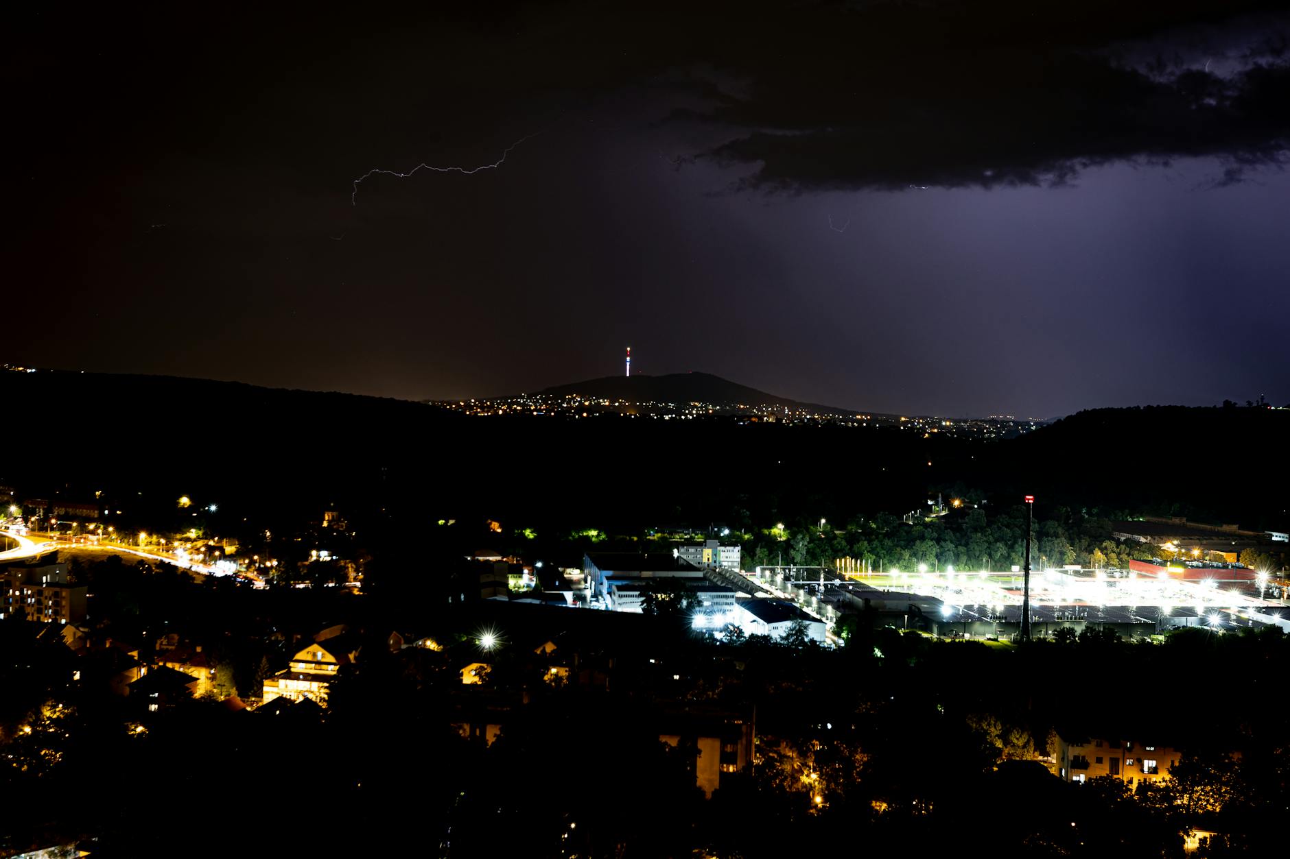 Illustration zu Unwetter Blitz