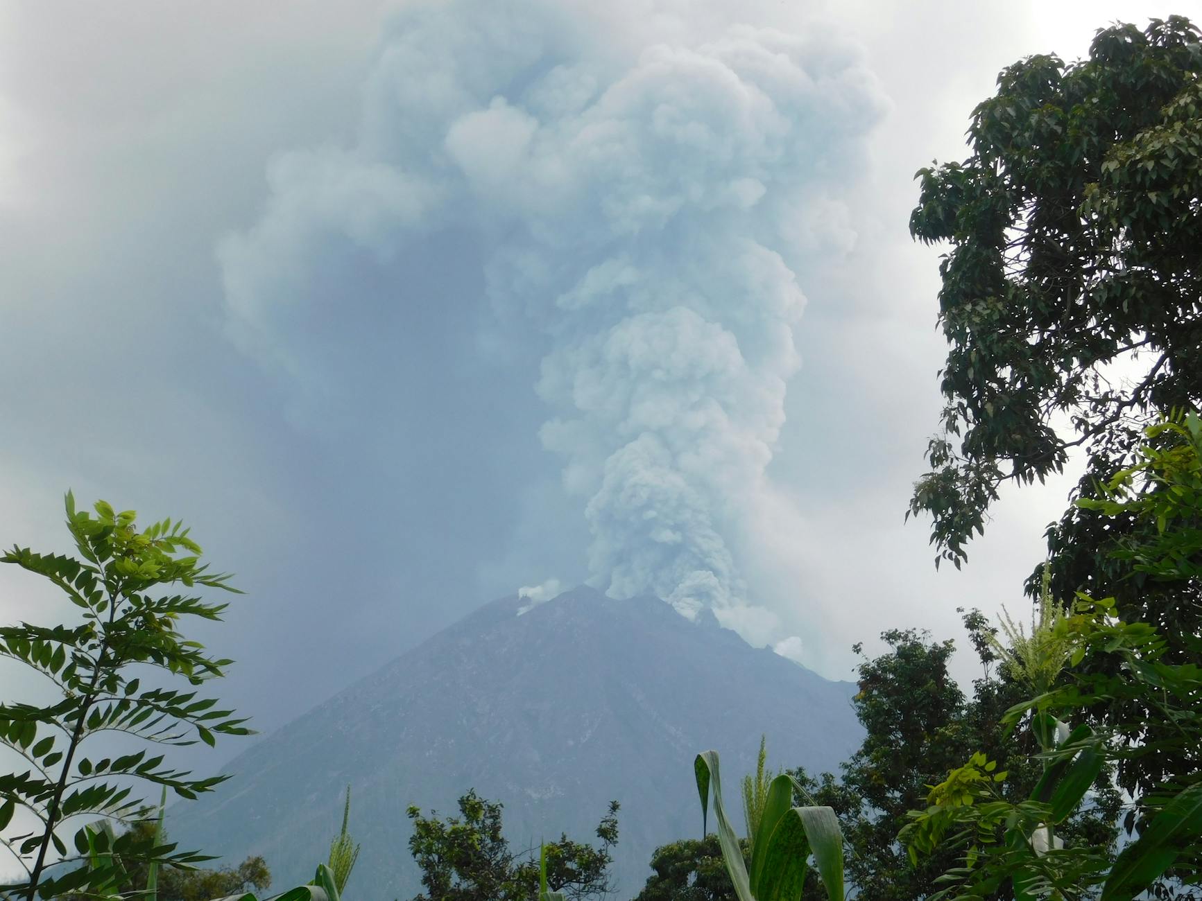 Symbolbild zum Thema Vulkanausbruch Indonesien