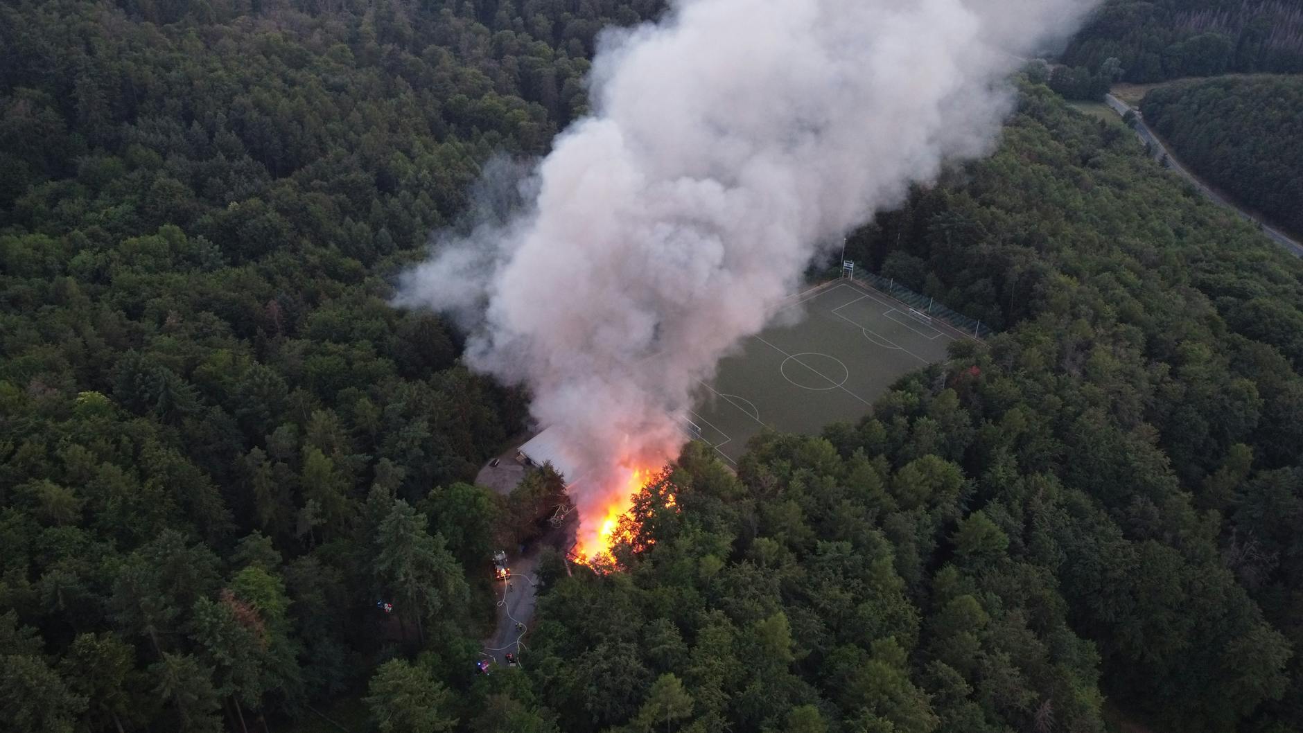 Detailansicht: Waldbrand Brandenburg
