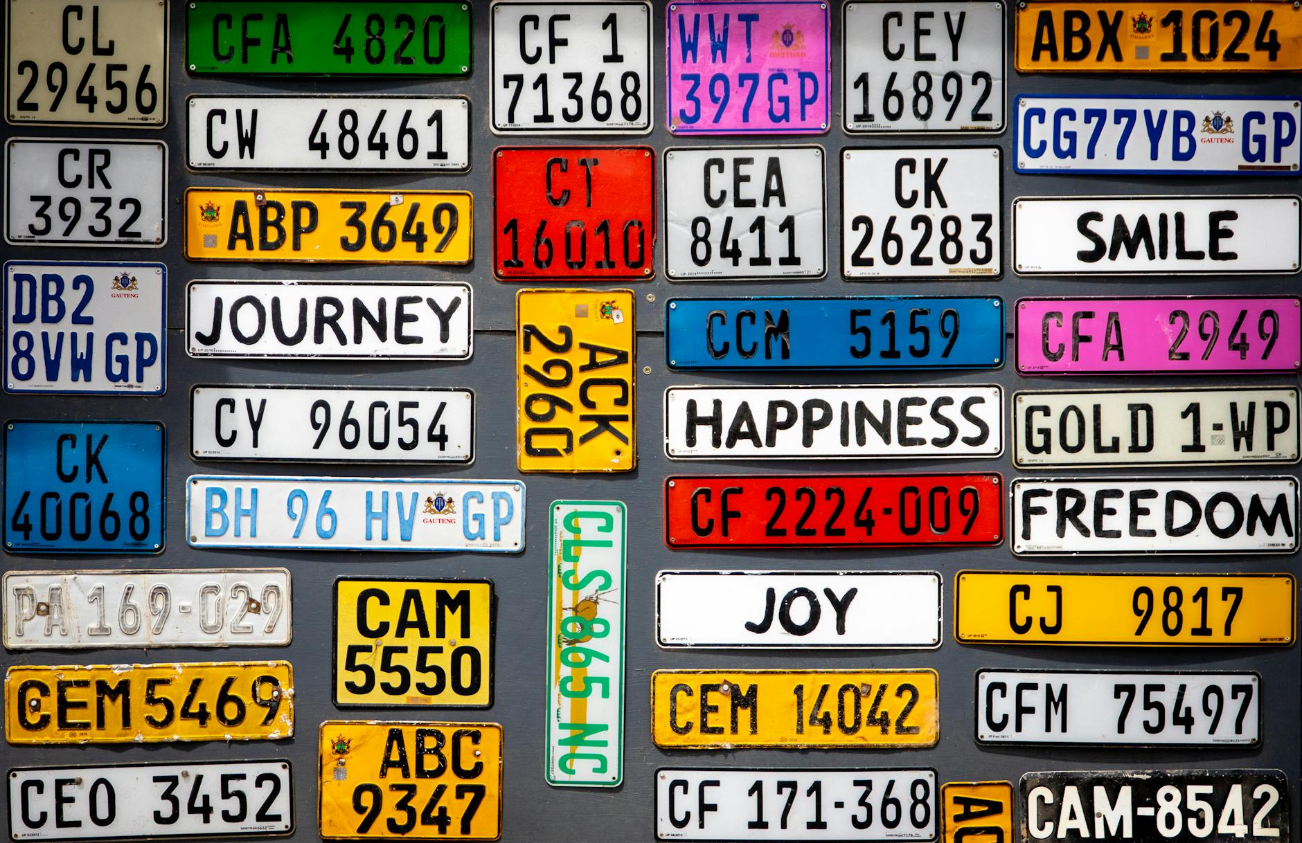 Nummernschild Wofür Detailansicht: Nummernschild Wofür